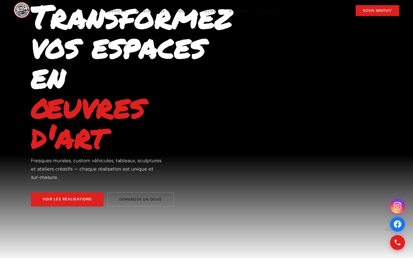 Site web AZBA86 réalisé par INVADERS